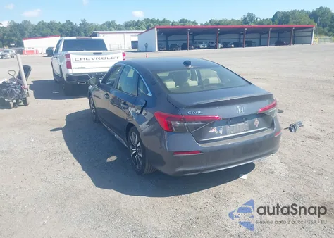 2022 Honda Civic Ex from USA, damaged, VIN JHMFE1F76NX004671